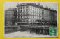 Preview: Ansichtskarte AK Genf / Brücke Maschine / 1909 / Quai des Bergues – Grand Bazar a la Degringolade – Geschäfte